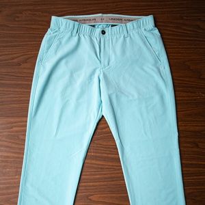 Under Armour Men's UA Match Play Tapered Golf Chino Pant Stretch Fit 36x32, Teal